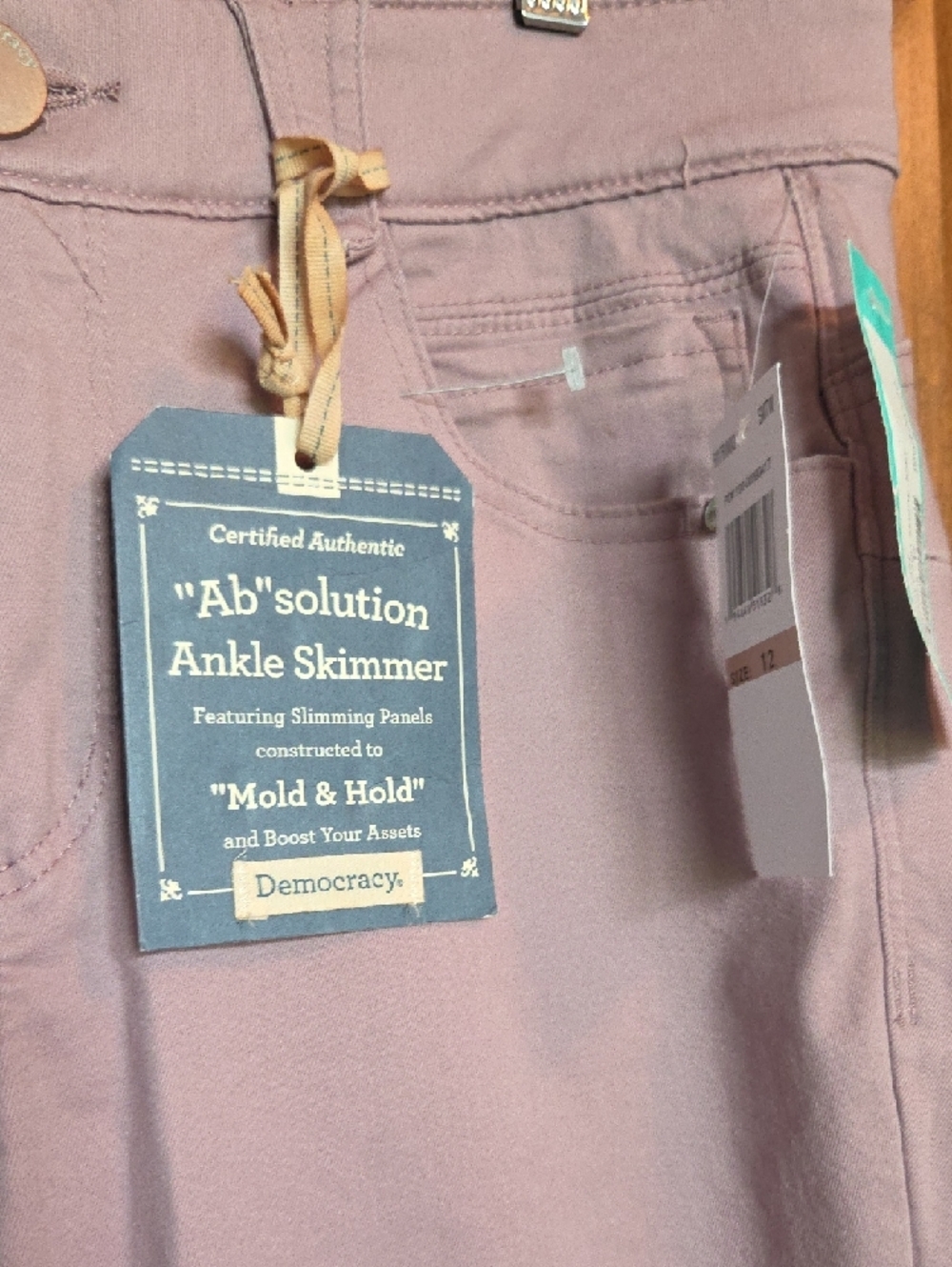 Democracy AbSolution Karessa Capri Jeans NWT - Picture 3 of 6